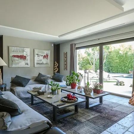In Juan-les-pins With Heated Pool Villa Antibes